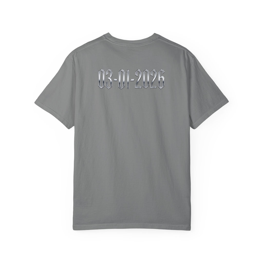 VnzL Libre graphic T-shirt | Date backprint 03-01-2026