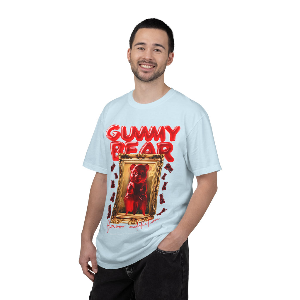 Gummy Bear Portrait T-shirt | Red Candy Illustration