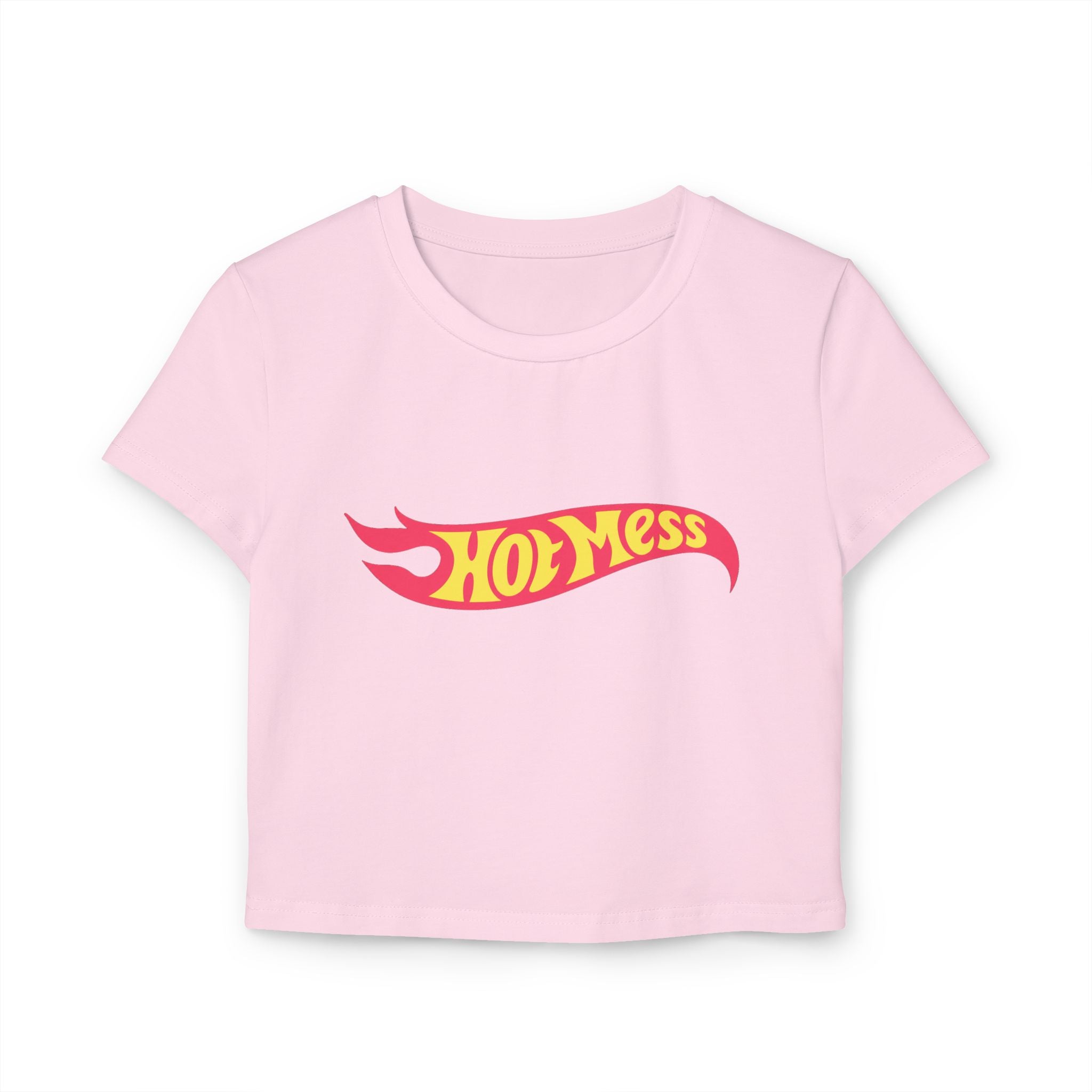 Baby Tee — 'Hot Mess'