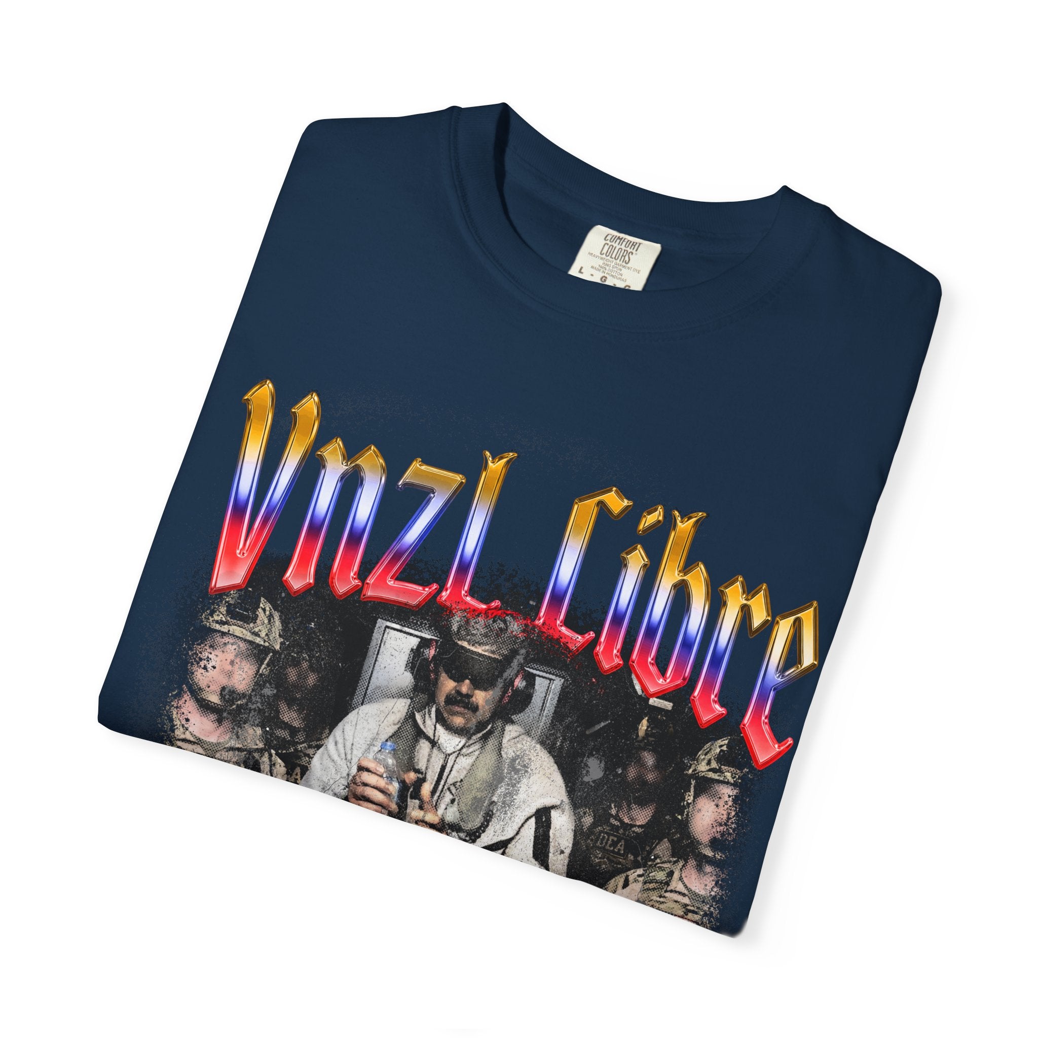 VnzL Libre graphic T-shirt | Date backprint 03-01-2026