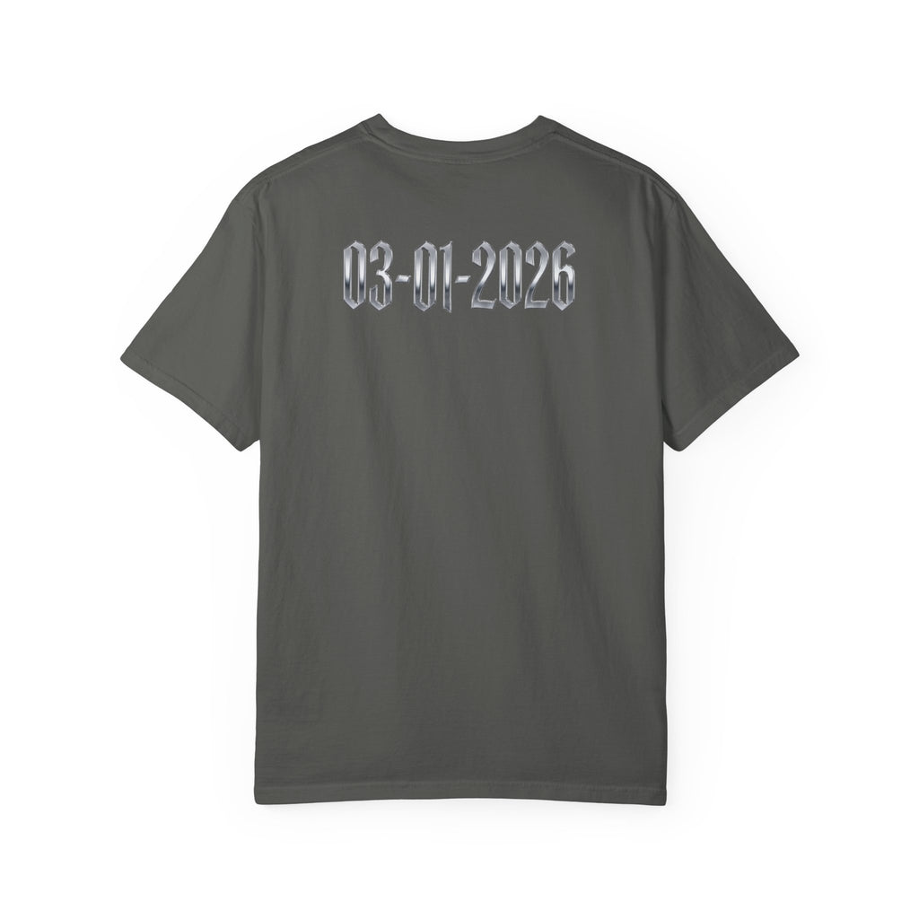 VnzL Libre graphic T-shirt | Date backprint 03-01-2026