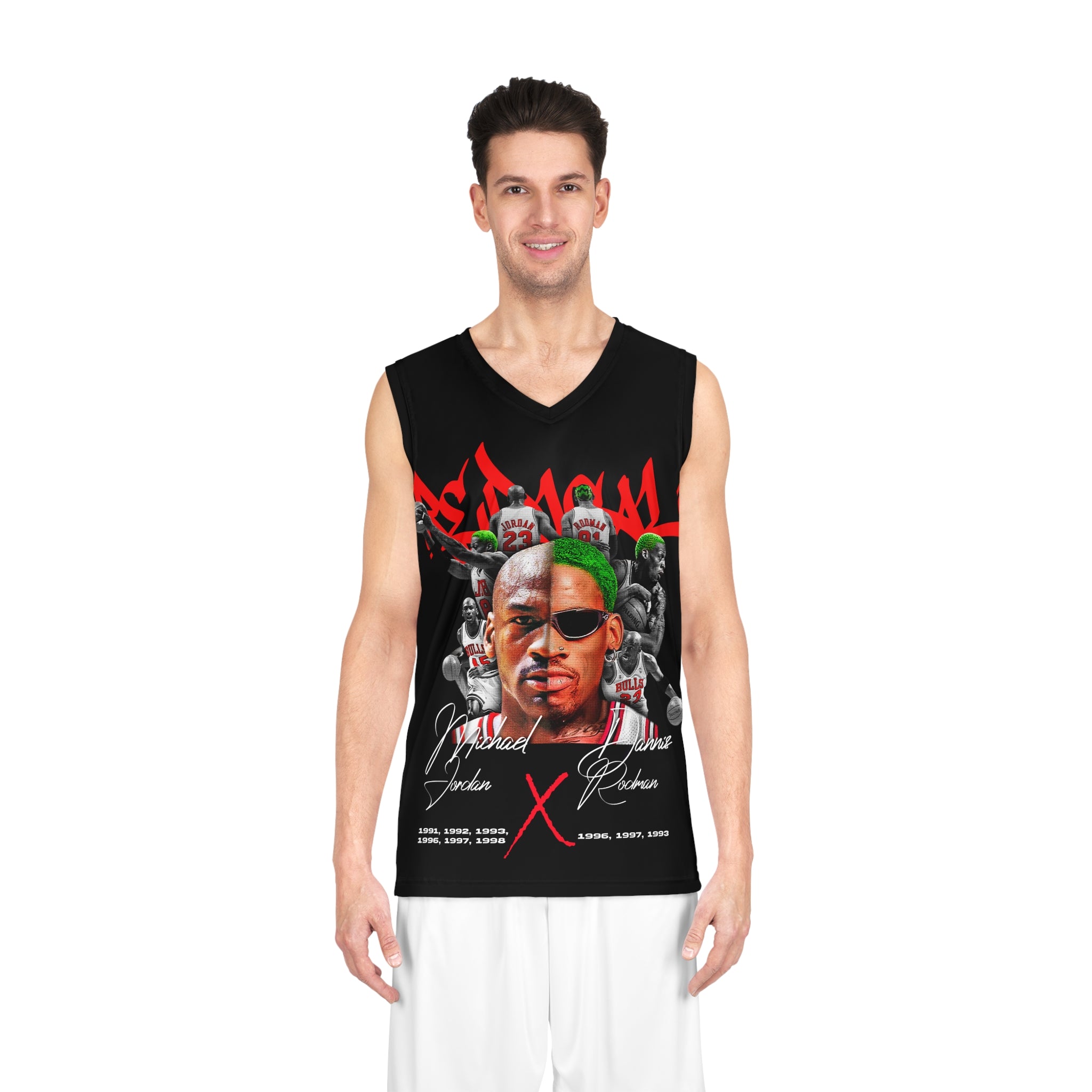 Michael Jordan x Dennis Rodman bad boy 02