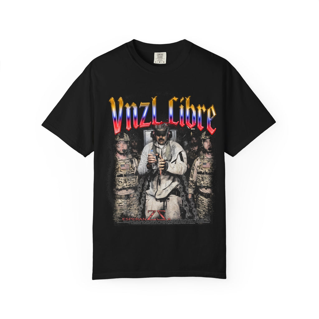 VnzL Libre graphic T-shirt | Date backprint 03-01-2026