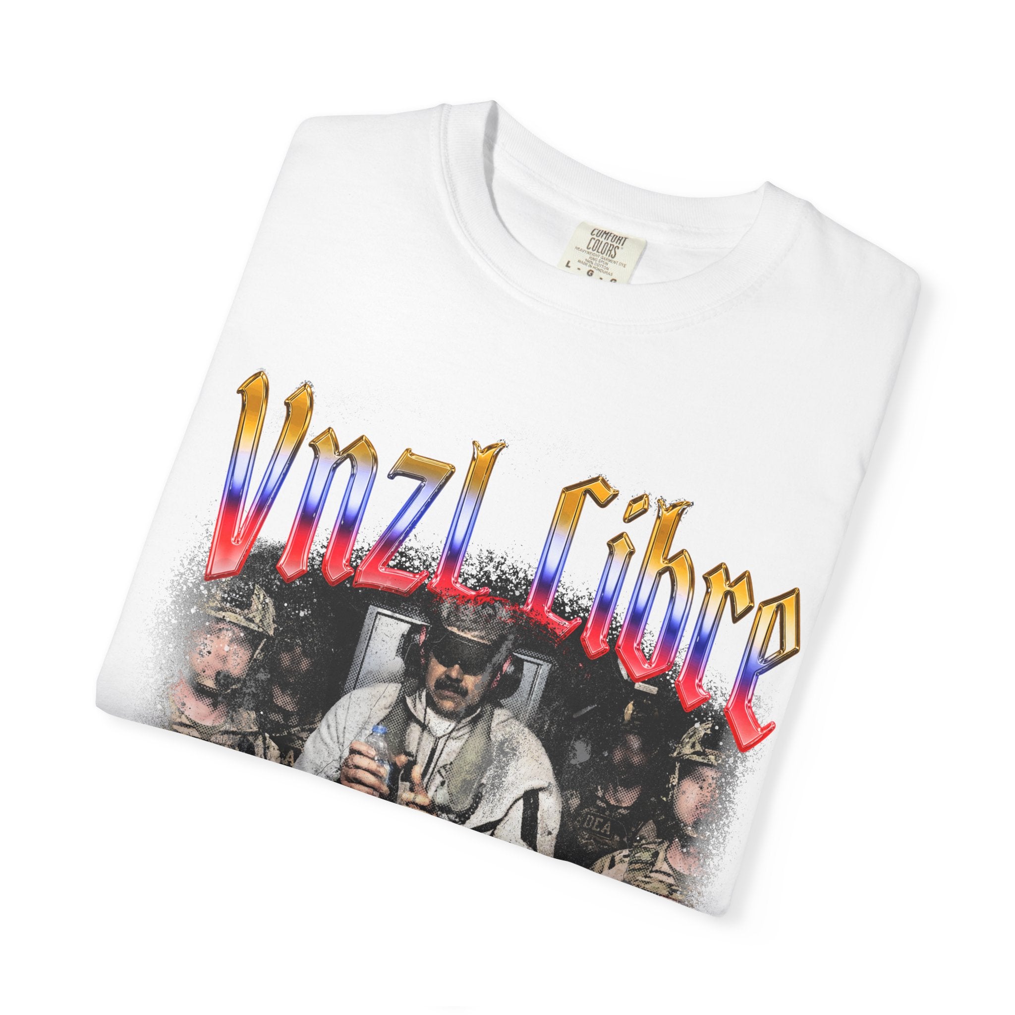 VnzL Libre graphic T-shirt | Date backprint 03-01-2026