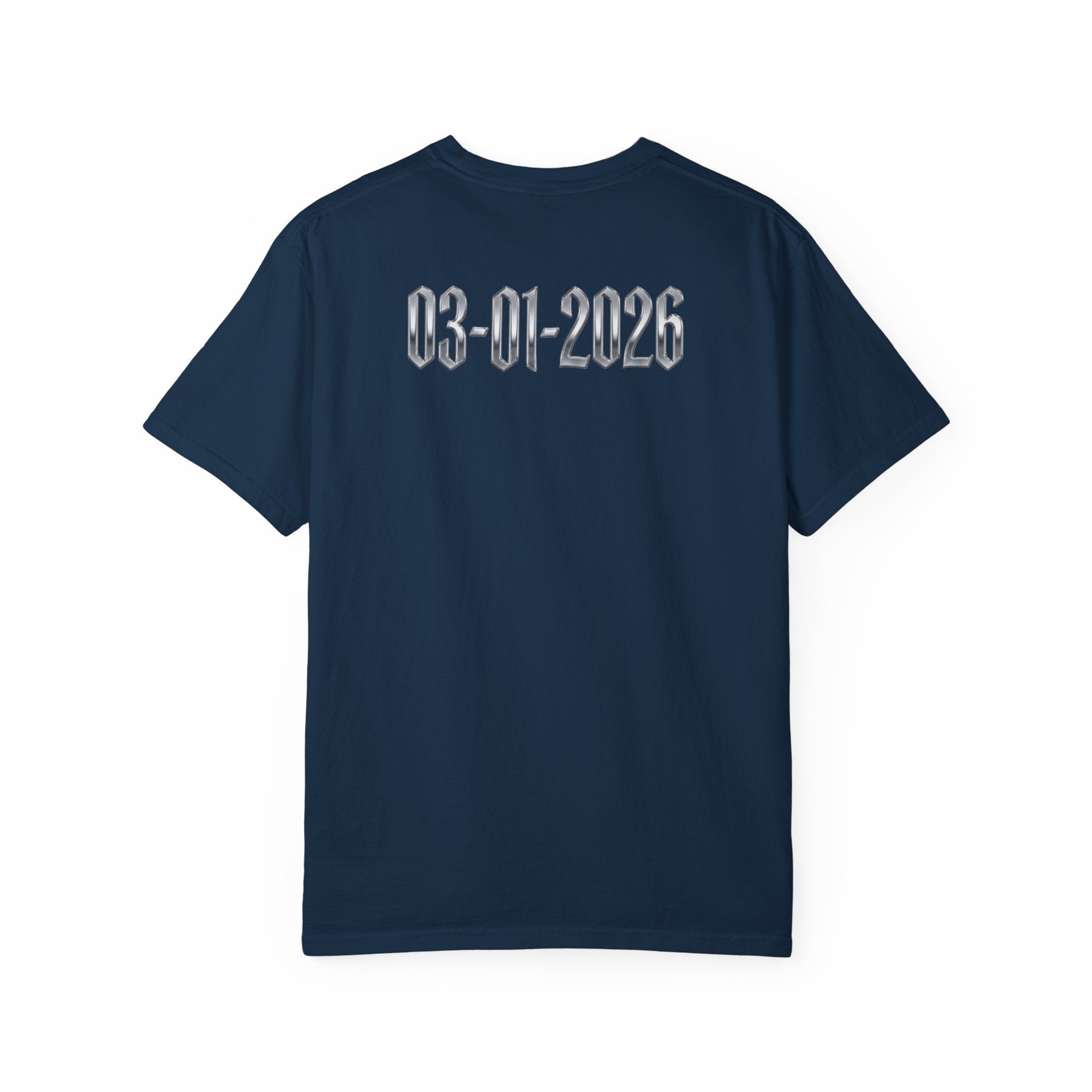 VnzL Libre graphic T-shirt | Date backprint 03-01-2026