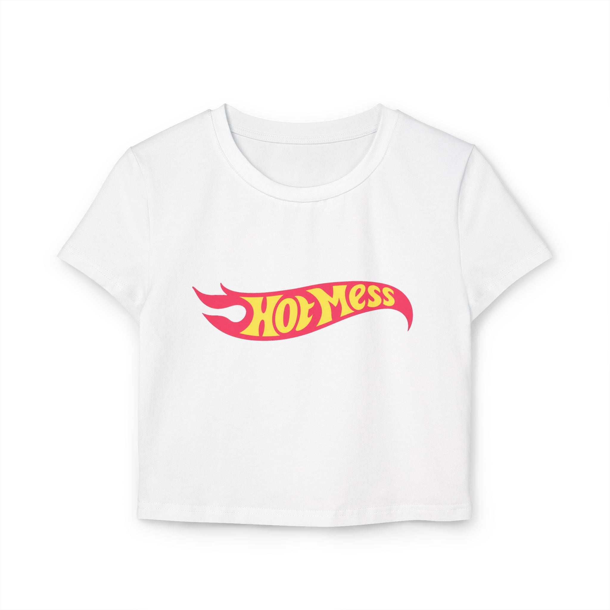 Baby Tee — 'Hot Mess'