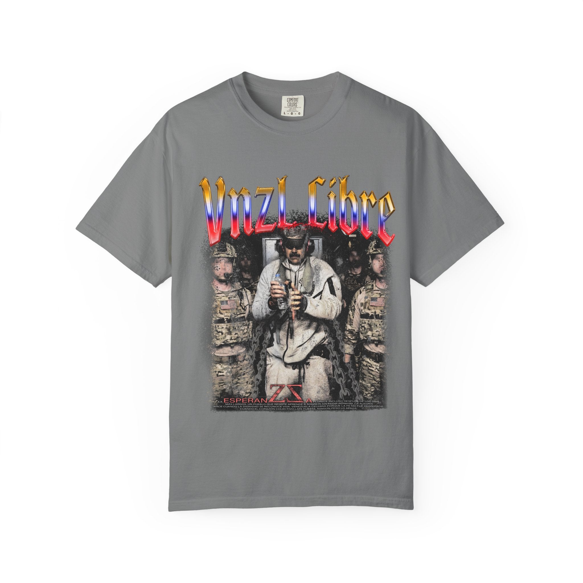 VnzL Libre graphic T-shirt | Date backprint 03-01-2026